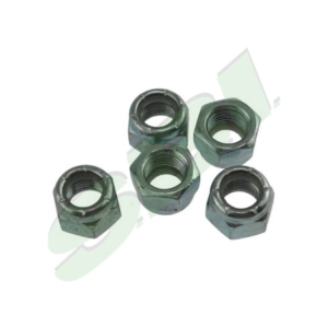 LOCKNUT 7/16-20 NYL INSRT, ZINC PLAT,25