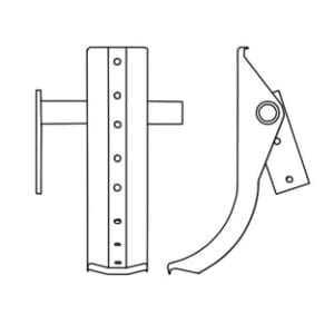 Lift Arm Weldment Track Asm