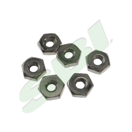 HEX NUT 6-32 , 25