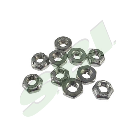 HEX NUT FLEXLOC 1/4-20 , 10