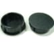 1 1/8 Plug Button Black Finish