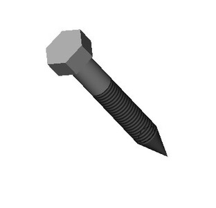 5/16 x 2 Lag Screw