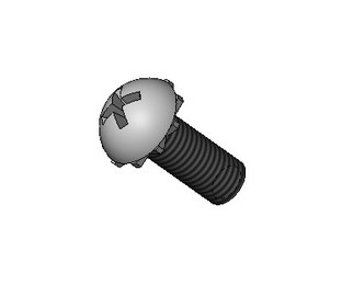 #10-32 x 1/2 Screw SEMS Zinc